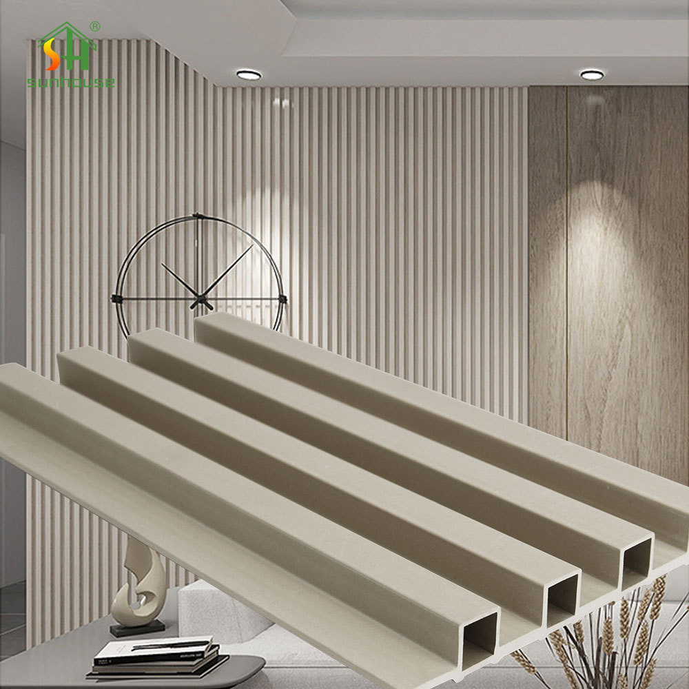 Interior wall decor board with stone faux marble look wall cladding panel laminate ceiling panel WPC panel