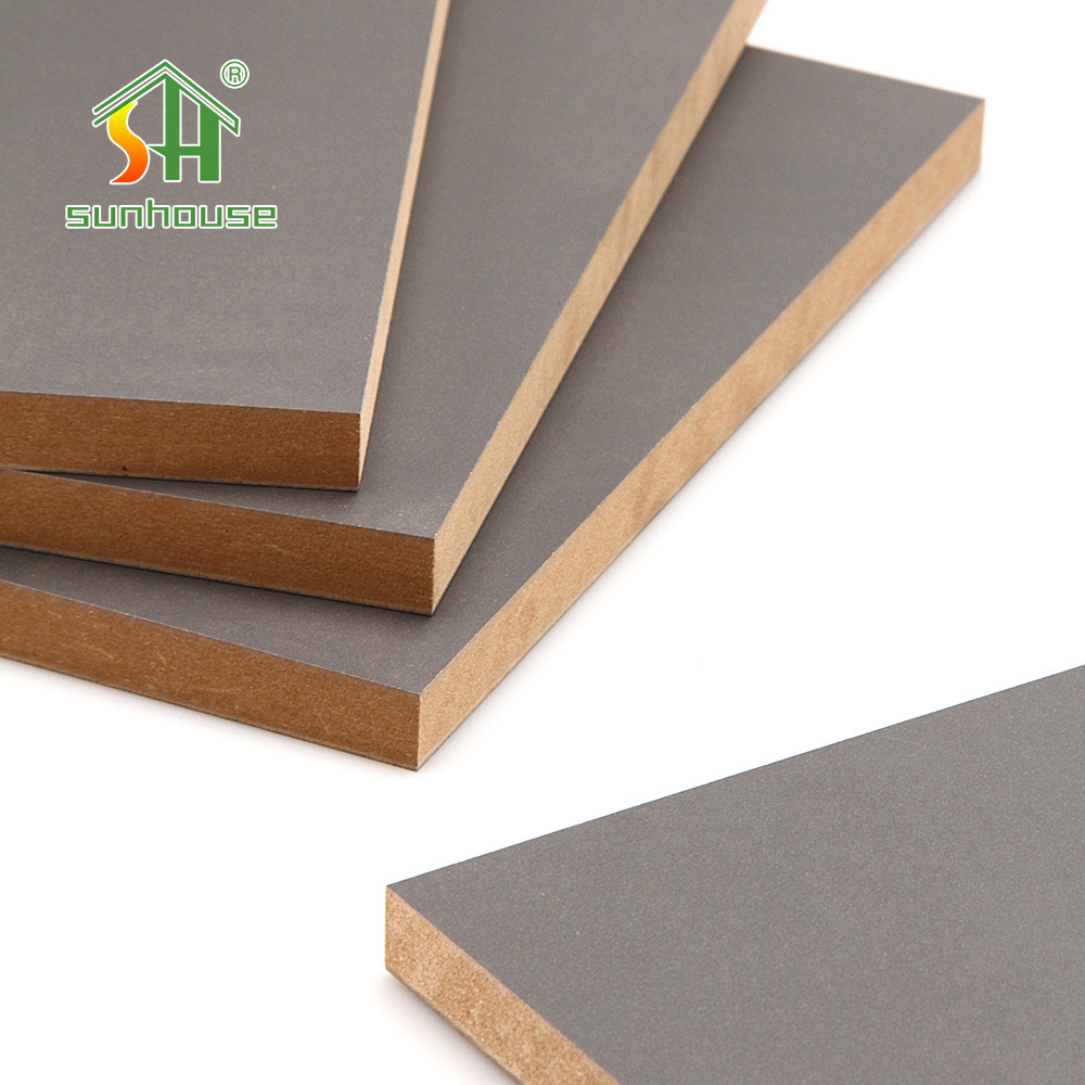 High Quality E1 4*8 Medium Density Wood Fiberboard 18mm Melamine MDF Board