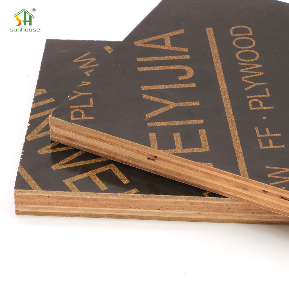 18mm Construction Eucalyptus Plywood Sheet 4x8 Film Faced Plywood concrete Formwork Plywood Board