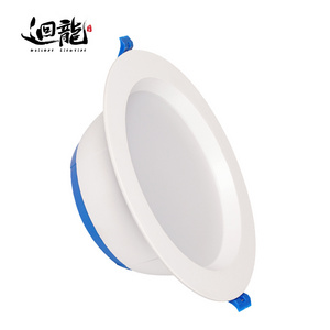 New design 6000K PF>0.9 oem round led downlight 230v 3 color