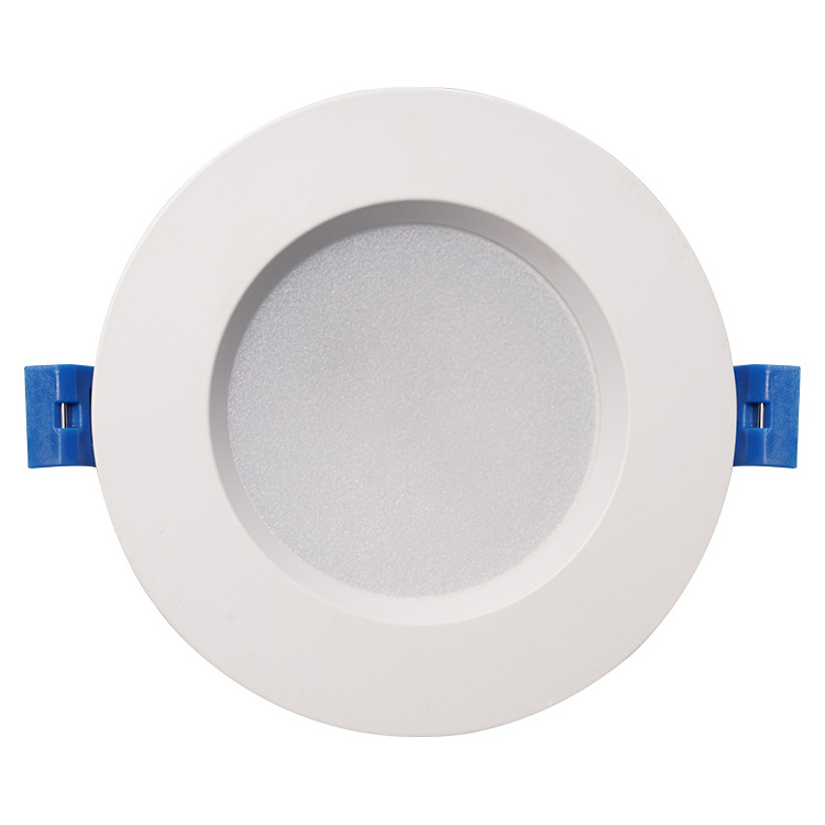 New design 6000K PF>0.9 oem round led downlight 230v 3 color