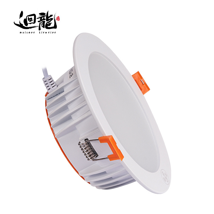 Commercial led  indoor residential downlight outdoor daylight baffle recessed led lighting