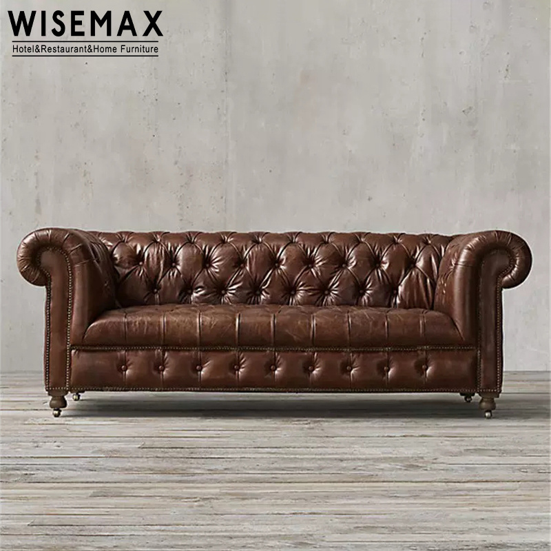 WISEMAX Modern american retro restaurant diner leather bench seat booth seating sofa restaurant booths for l shape sofa cover