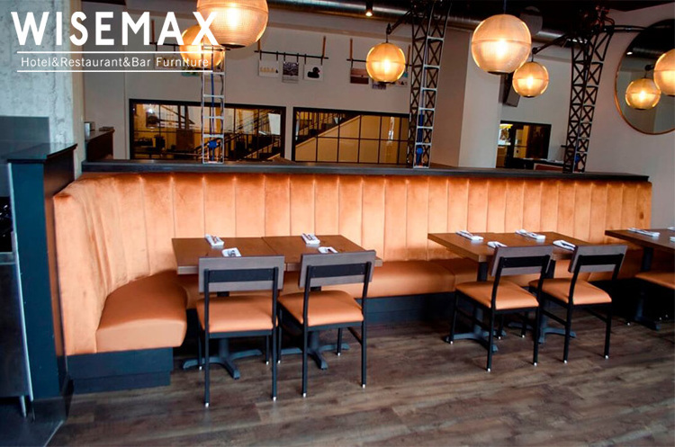 WISEMAXFURNITURE restaurant booth seating from factory sale booth seating for restaurant restaurant booths