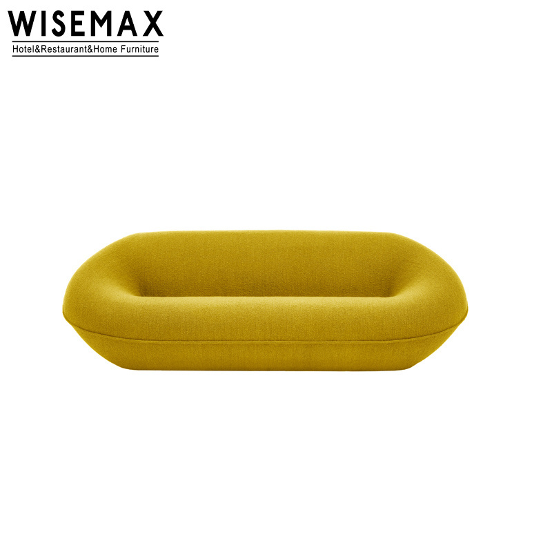 WISEMAX FURNITURE Light luxury minimalist comfy chair sofa furniture velvet arc 321 combination living room bedroom armrest sofa