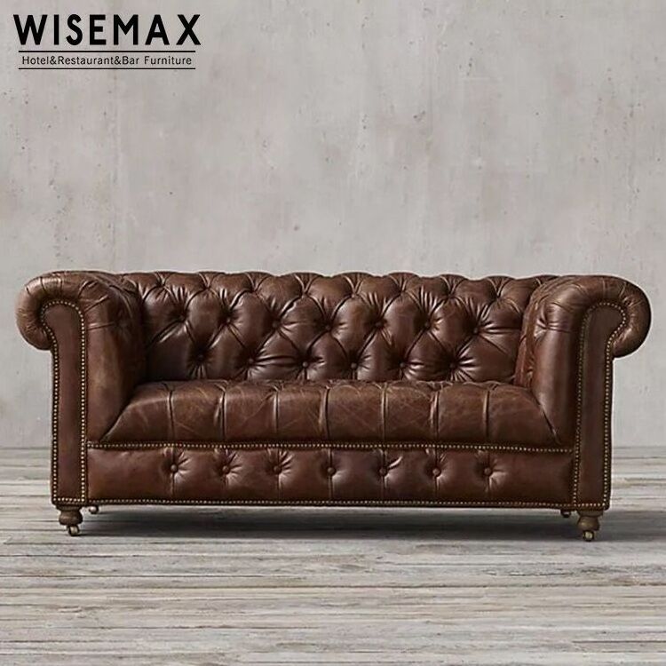 WISEMAX Modern american retro restaurant diner leather bench seat booth seating sofa restaurant booths for l shape sofa cover