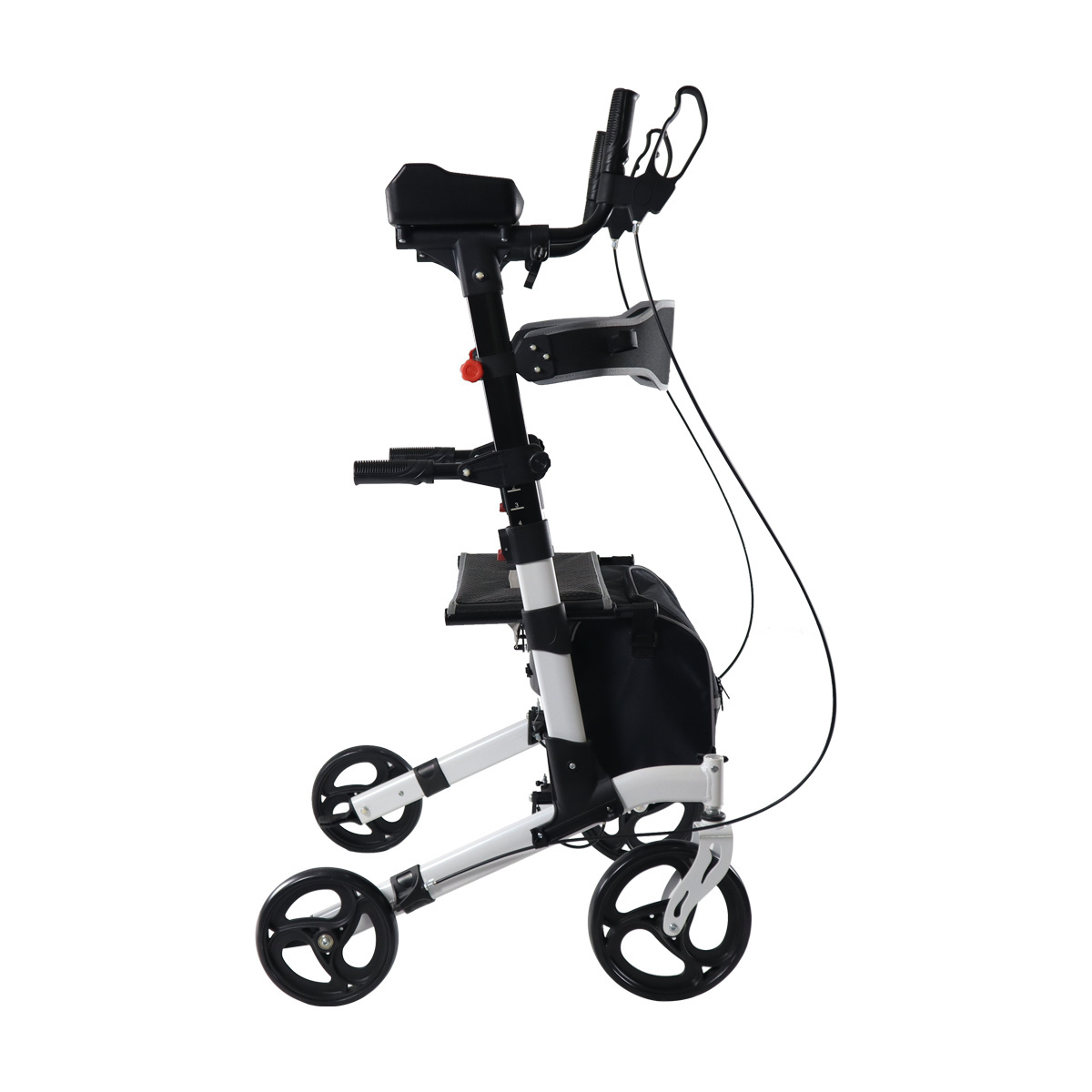 Lightweight Rolling Rollator Walker for Adults Seniors Elderly with Seat