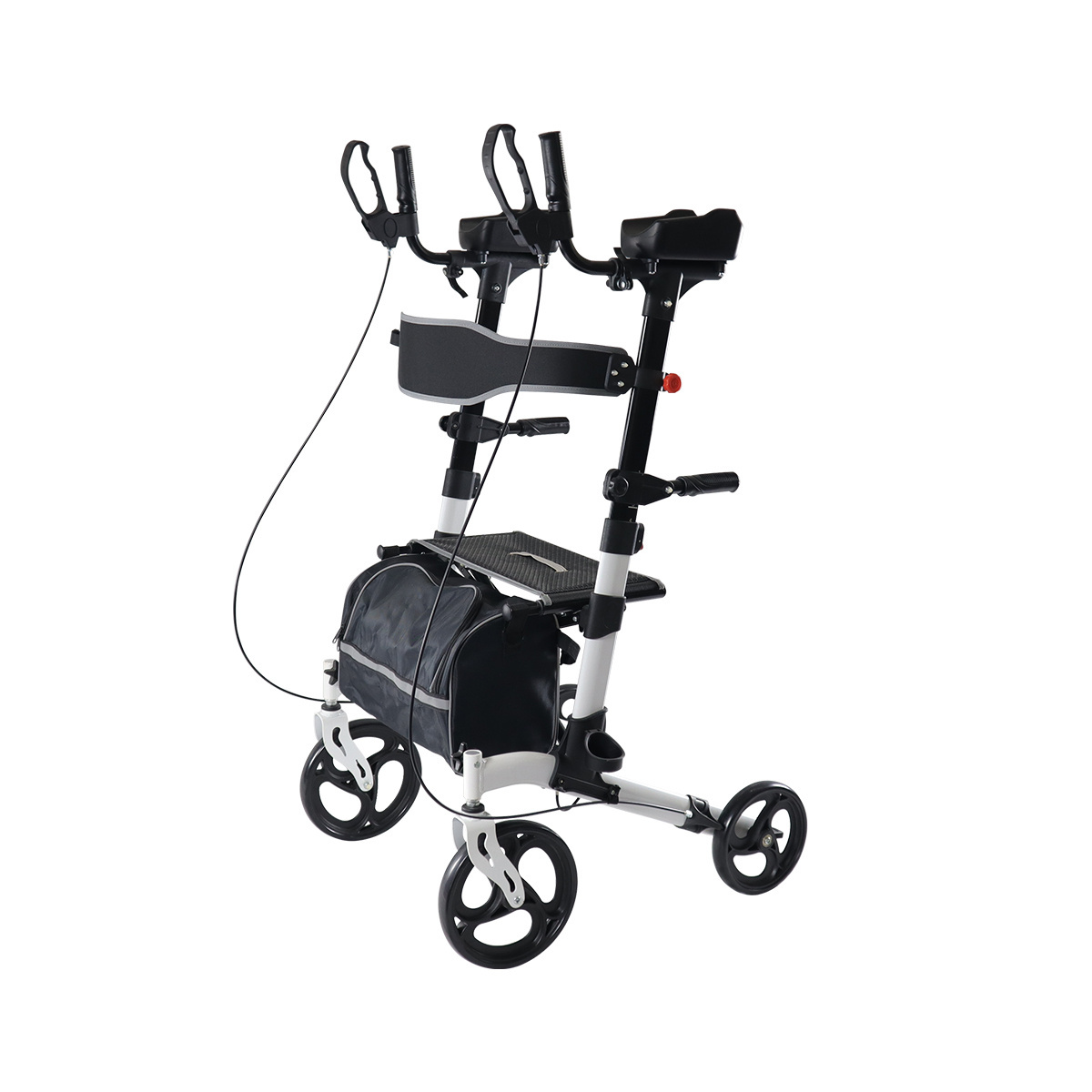 Lightweight Rolling Rollator Walker for Adults Seniors Elderly with Seat