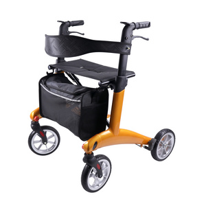 Carbon Fiber Outdoor Walker Rollator Rehabilitation Health Supplies  4 In 1 Walker Rollator For Stairs