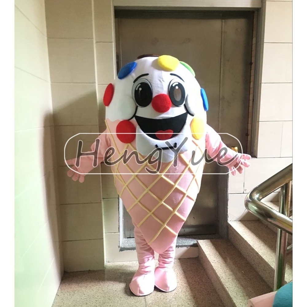 Hengyue ice Creams cartoon character mascot costumes high quality custom food mascot costume/ice creams mascot costume