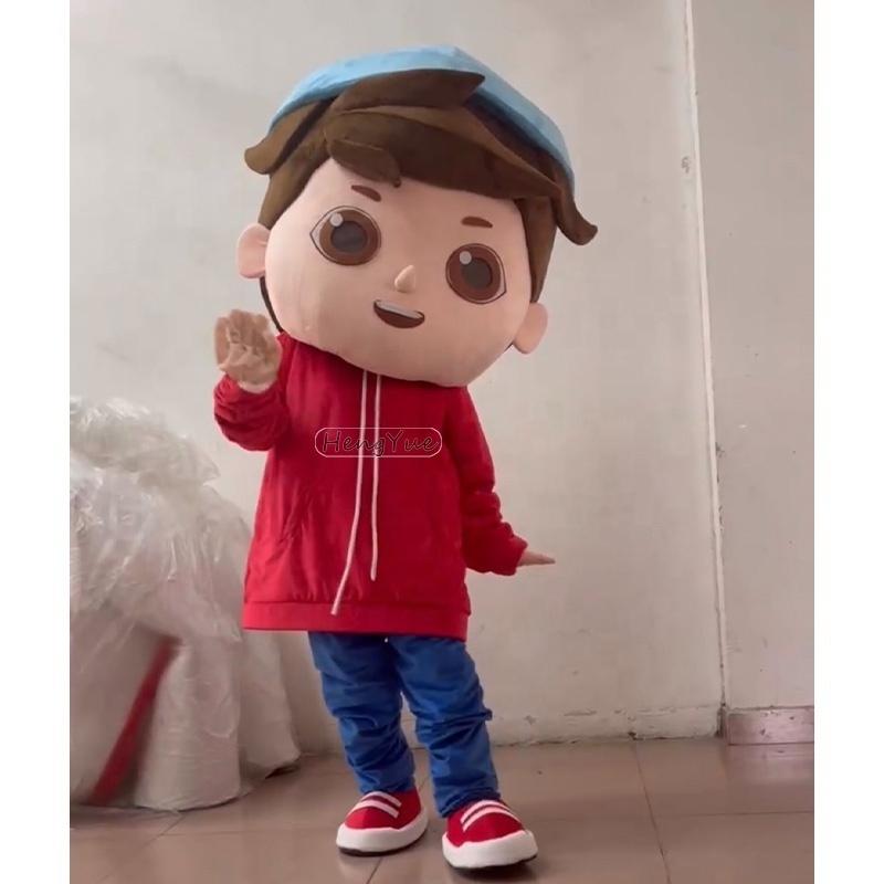 Hengyue Wholesale Tv&Movie Customized Adult Size Mascot Costumes Character Cartoon Cute KT Cat Mascot Costume Party Supplies