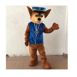 Advertising Adults PAWS Dog Patrol Mascot Costume Custom Made,  Watermelon Mascots Cartoon Character Costumes For Party