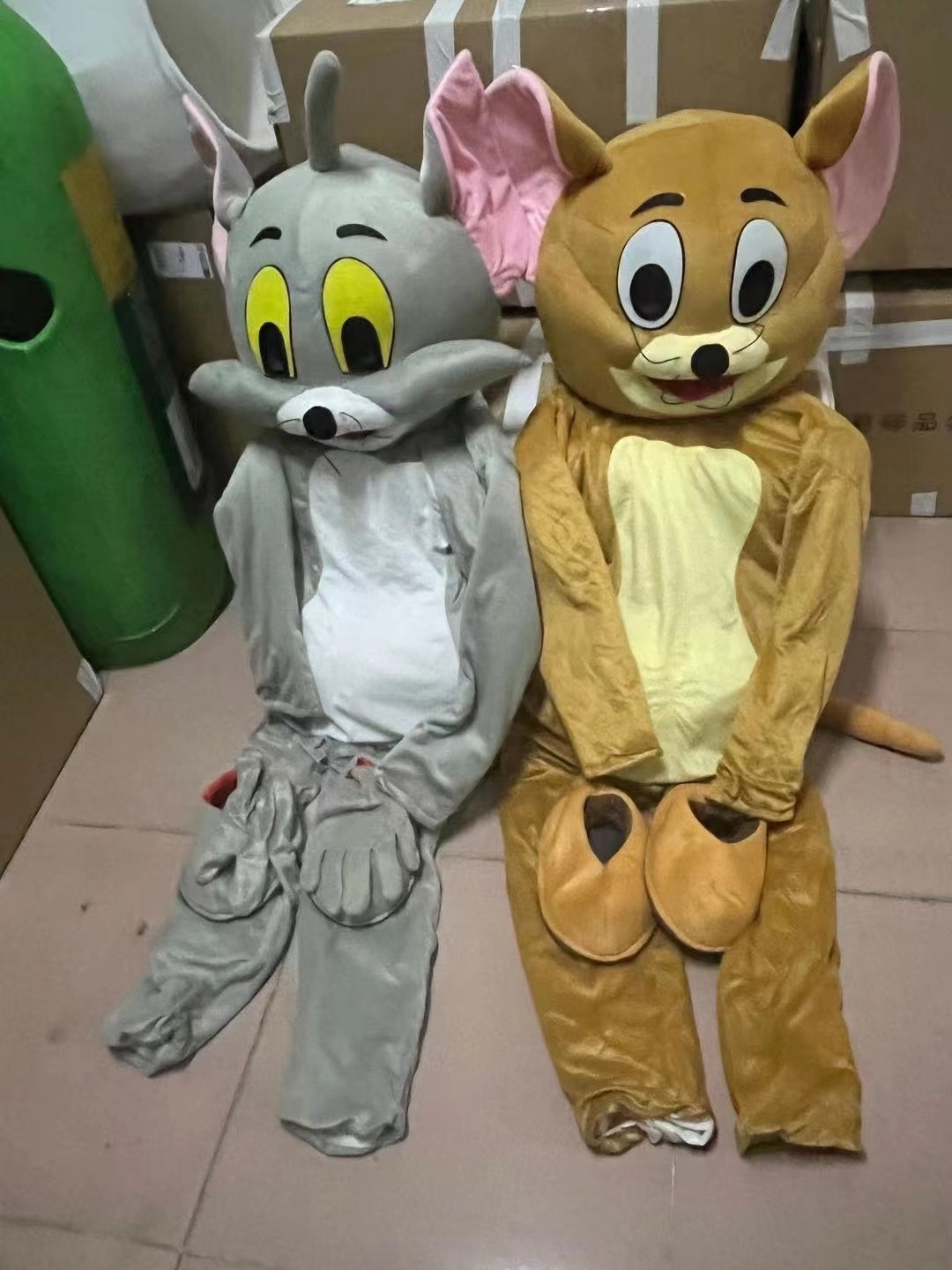 Tom Cat And Jerry Mouse Mascot Costume Cosplay For Sale