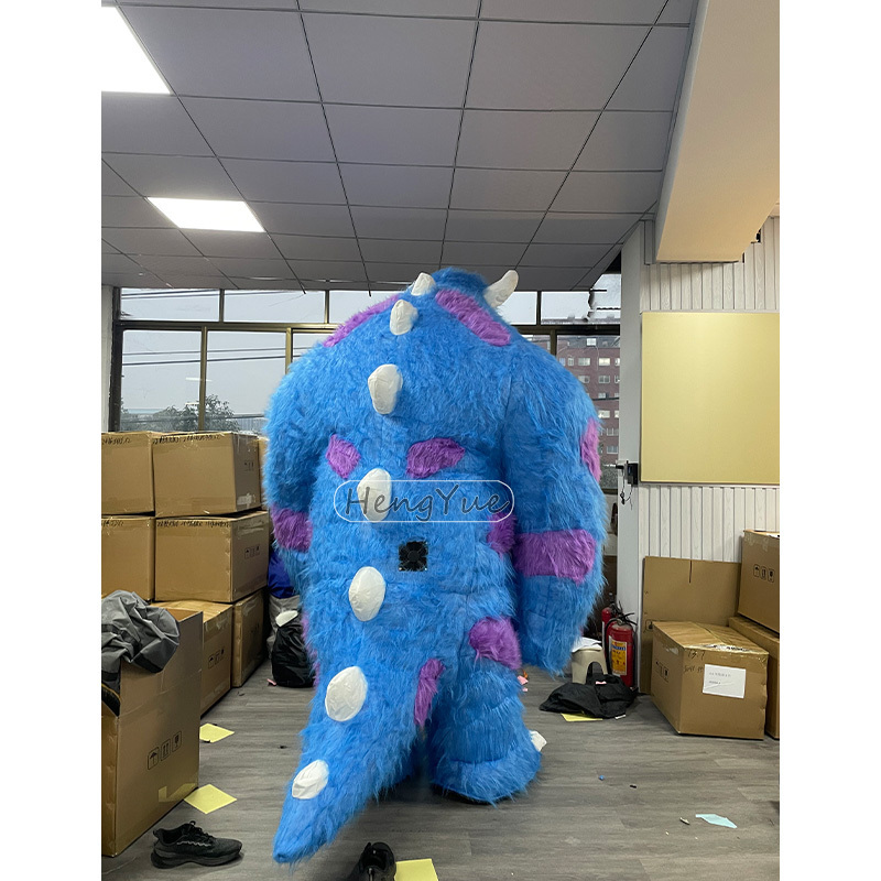 Inflatable Anime Character Mascot Costumes Giant Blue Monster Costumes mascot Halloween Party for Outdoor Advertising