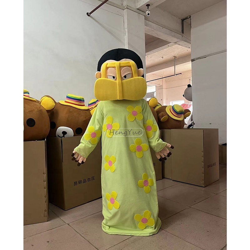 Hengyue TV & Movie Costumes Party Supplies Madagascar Adult Lion Walking Mascot Costume for Festival Events Christmas Cosplay