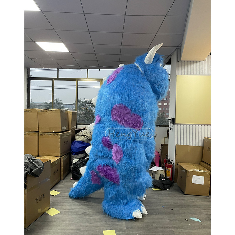 Inflatable Anime Character Mascot Costumes Giant Blue Monster Costumes mascot Halloween Party for Outdoor Advertising