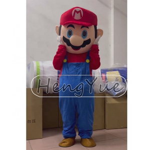 Mario and Luigi mascot costumes  Plush Mascot  Watermelon Mascot Costume For Party