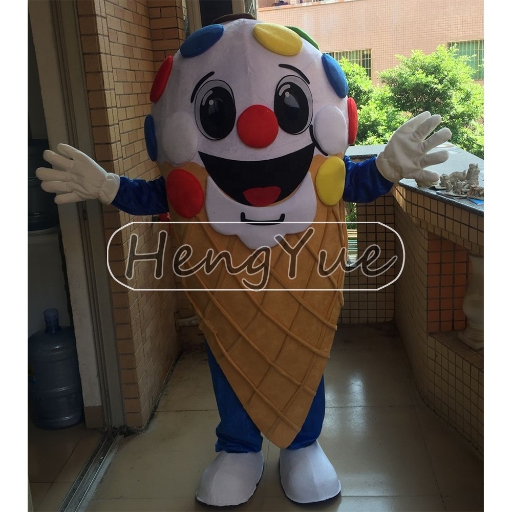 Hengyue ice Creams cartoon character mascot costumes high quality custom food mascot costume/ice creams mascot costume