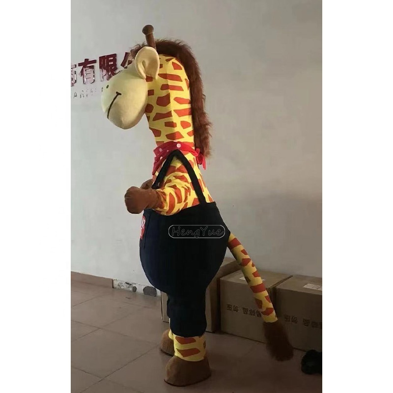 Hengyue TV & Movie Costumes Party Supplies Madagascar Adult Lion Walking Mascot Costume for Festival Events Christmas Cosplay