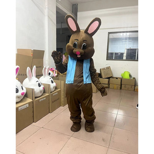 Hengyue Factory Event Bunny Mouse Mascot Costume for Adults Party Entertainment for Cosplay Rabbit Animal Suits Party Supplies