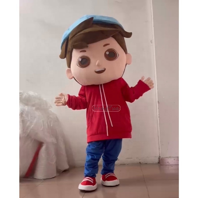 Hengyue High Quality Customized Pink Stitch Mascotte Costume Christmas Fancy Dress Halloween Party Supplies Home Decor