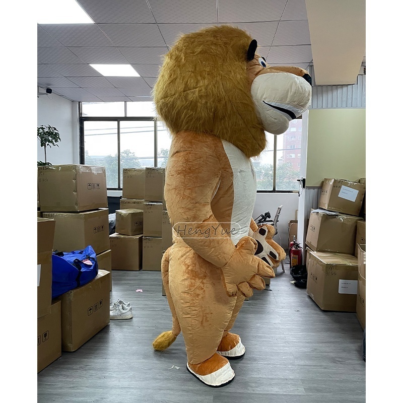 Inflatable Walking Advertising Bear Mascots Custom Wedding Decoration Inflatable Animal Lion Mascot Costume for Adult