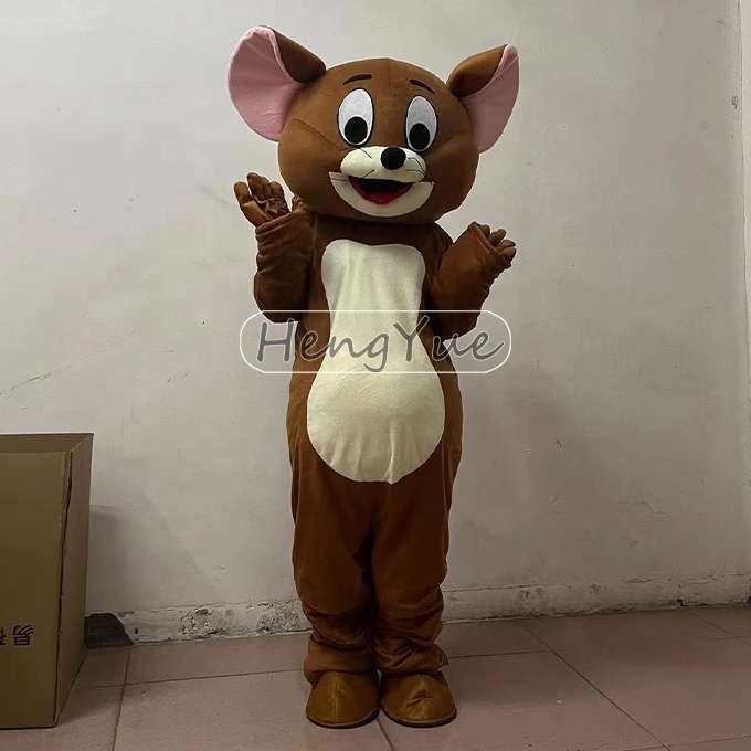 Wholesale Tom And Jerry Mascot Costume Cartoon Adult Tom And Jerry Mascot Costume Movie Mouse Cat Costume Cosplay Party Event