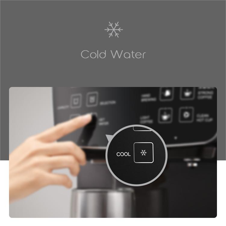 Dual water source hot and cold fridge mini water dispenser Ro purifier