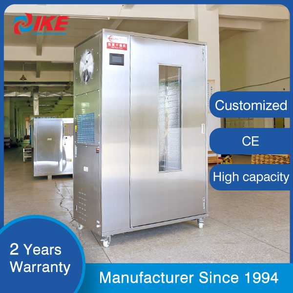 Heat Pump Food Dehydrator Salami Dryer Meat Dehydrator Machine High Efficiency Dryer IKE Provided PLC Energy Saving Tray Dryer