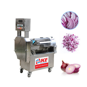 Factory Vegetable Cutter Onion Slicer Eggplant Slicing Machine Fruit Cutting Equipment IKE Provided Wooden 380V / 3 Phrase/50hz