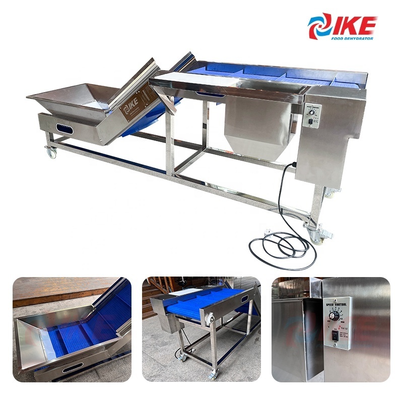 Vegetable and Fruit Potato Tomato Picking Hair Roller Bubble Washing Drying Cutting Machine Production Line