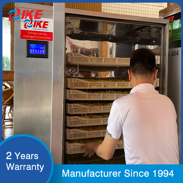 Heat Pump Food Dehydrator Salami Dryer Meat Dehydrator Machine High Efficiency Dryer IKE Provided PLC Energy Saving Tray Dryer