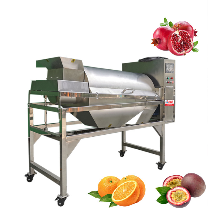 Automatic Passion Fruit Pomegranate Seed Deseeder Peeler Orange Berry Separator Processing Machine