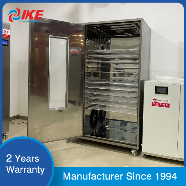 Heat Pump Food Dehydrator Salami Dryer Meat Dehydrator Machine High Efficiency Dryer IKE Provided PLC Energy Saving Tray Dryer