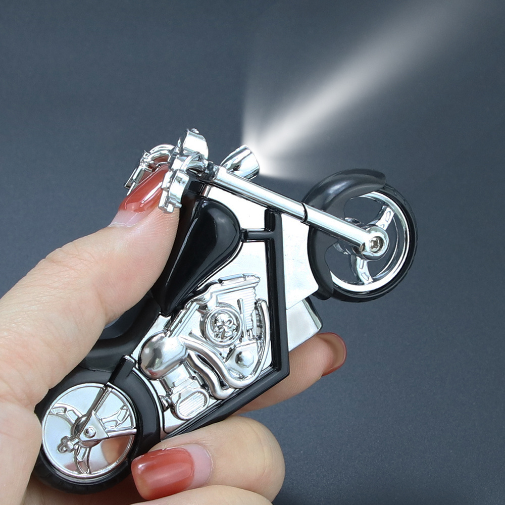 Creative Motorcycle Shape Gas Lighter Jet Torch Windproof Blue Flame Refillable Butane Gas Cigarette Lighter