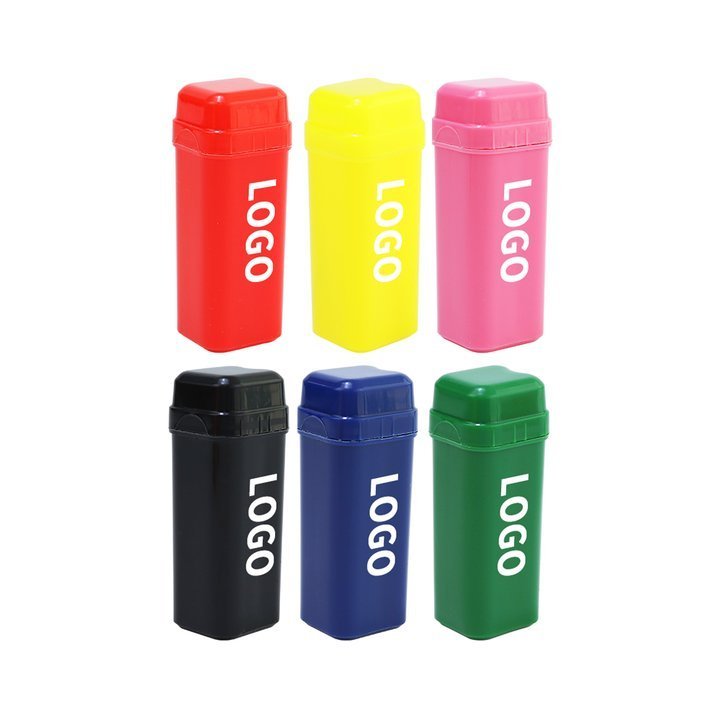 Wholesale Custom Logo Lighter Storage Holder Plastic Tube Box Double Pre Roll Cone Case Portable Cigar Smoking Accessories