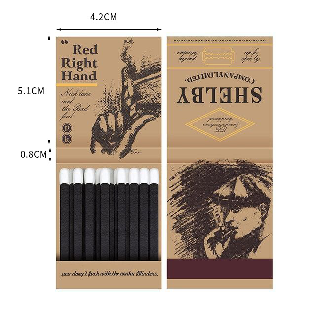 High Quality Colored Safety Matchbooks Custom Paper Stick Book Matches