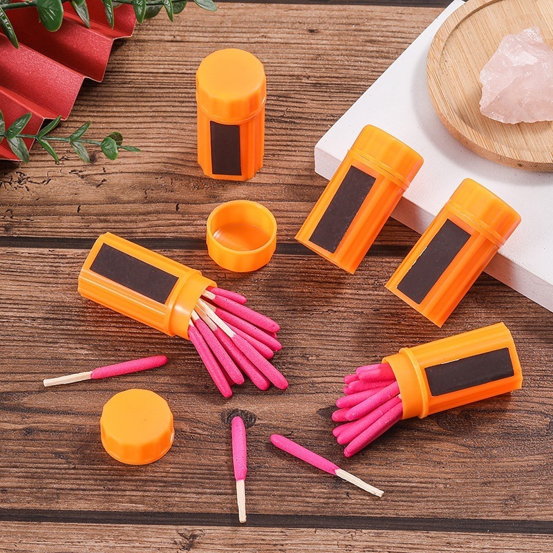 Camping Match Manufacturer Customized Color Length Windproof Storm Waterproof Matches