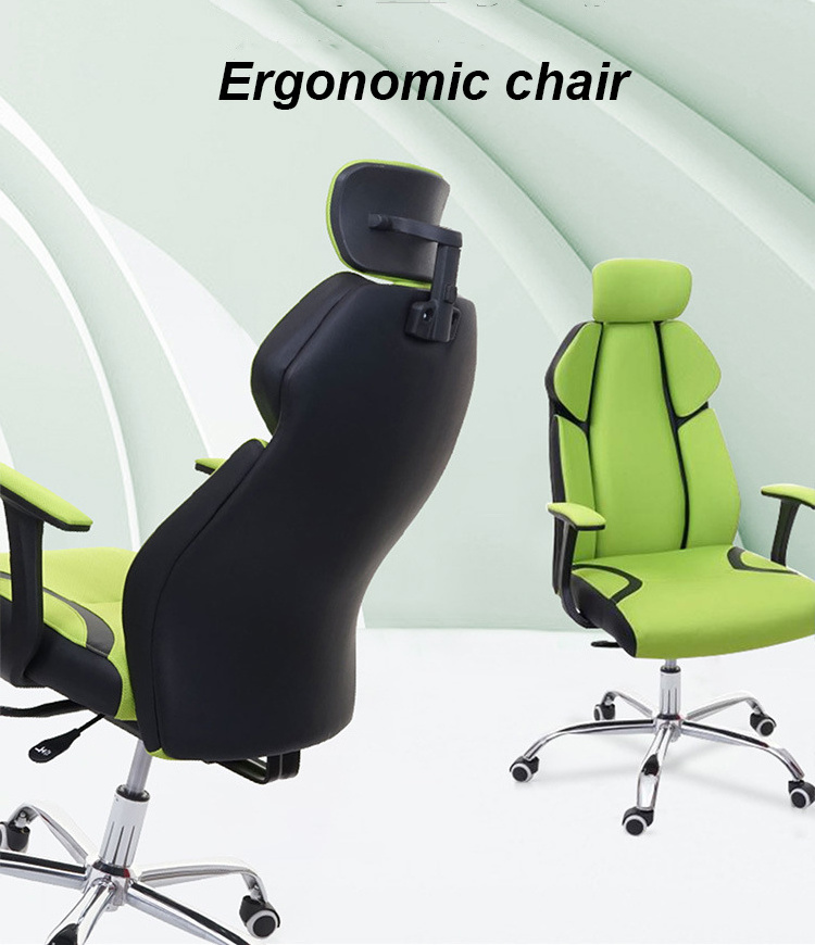 Pu leather modern red office gamer gaming chair ergonomic gaming chairs