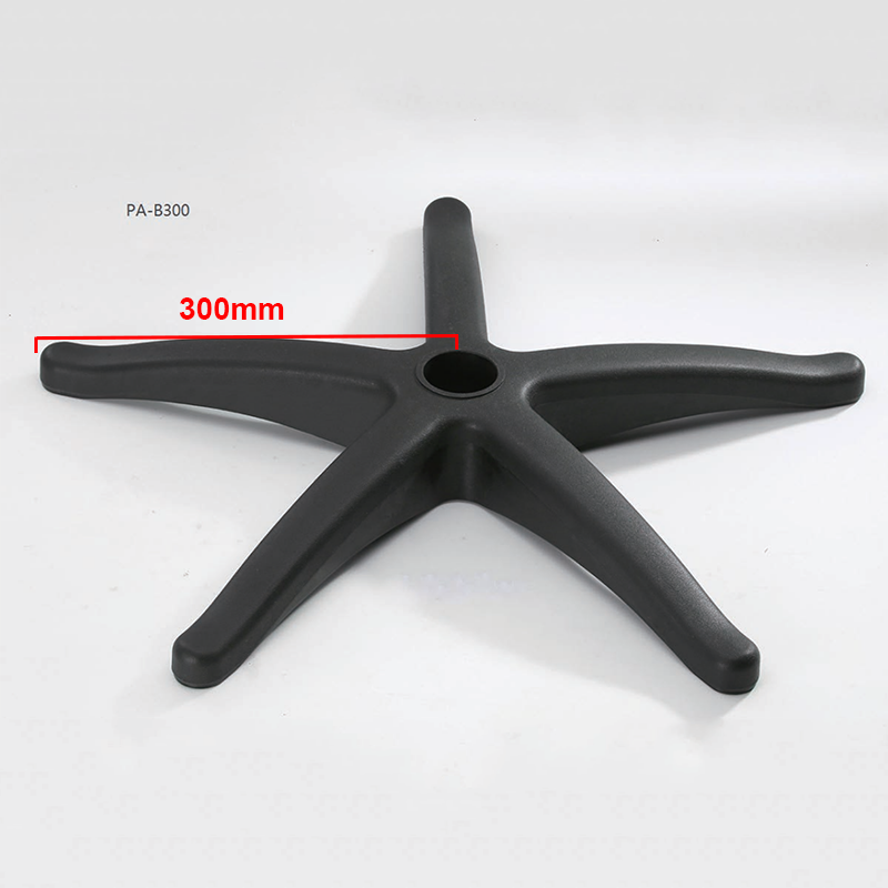 Swivel Plastic Office Chair leg Base Replace Chair Base Furniture Part