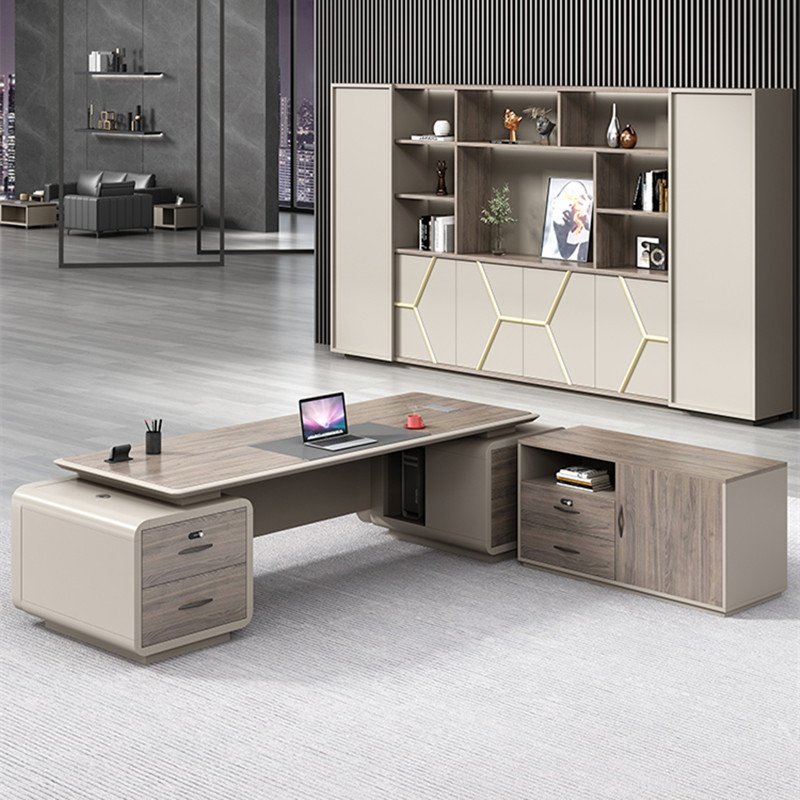 Office furniture luxury CEO executive wooden office table modern furniture