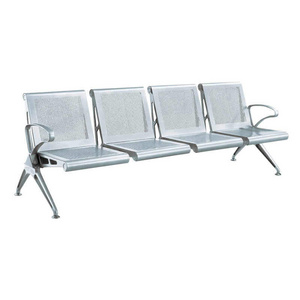 Wholesalers Public Room Used Hospital Reception Metal 3 Seater Airport Waiting Chair