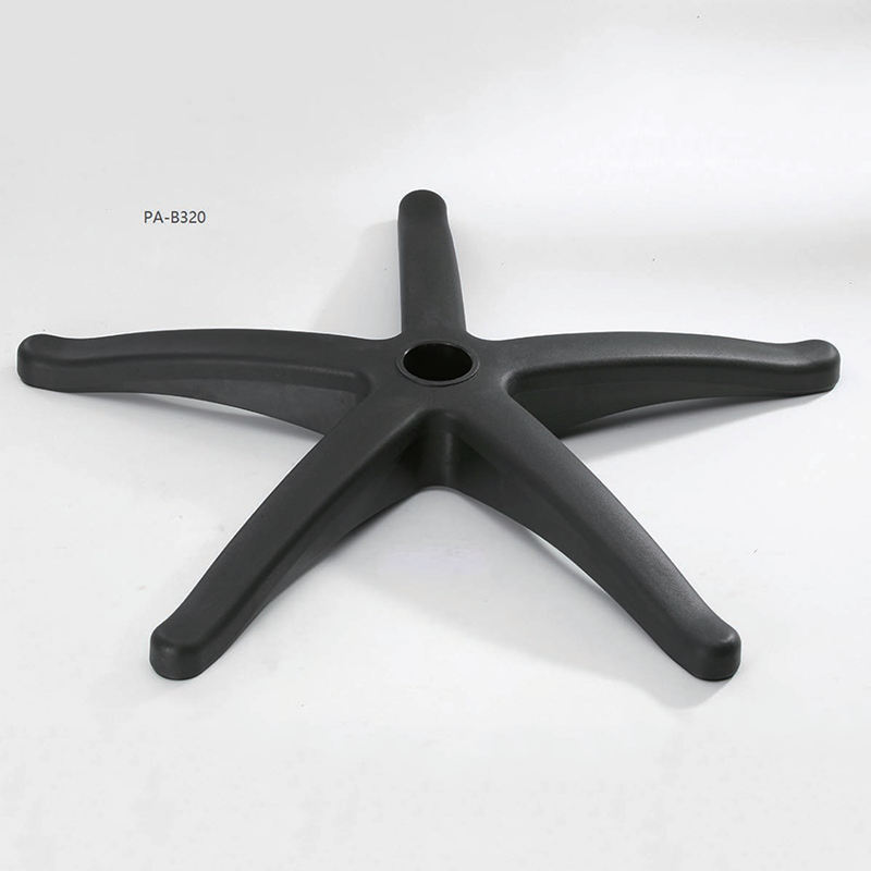 Swivel Plastic Office Chair leg Base Replace Chair Base Furniture Part