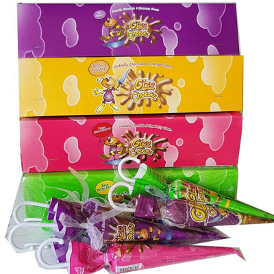 WHOLESALE Confectionery Chokoku Umbrella 18g Box Chocolate and Cream Sweet Candy Indonesia Products. HOT SALE