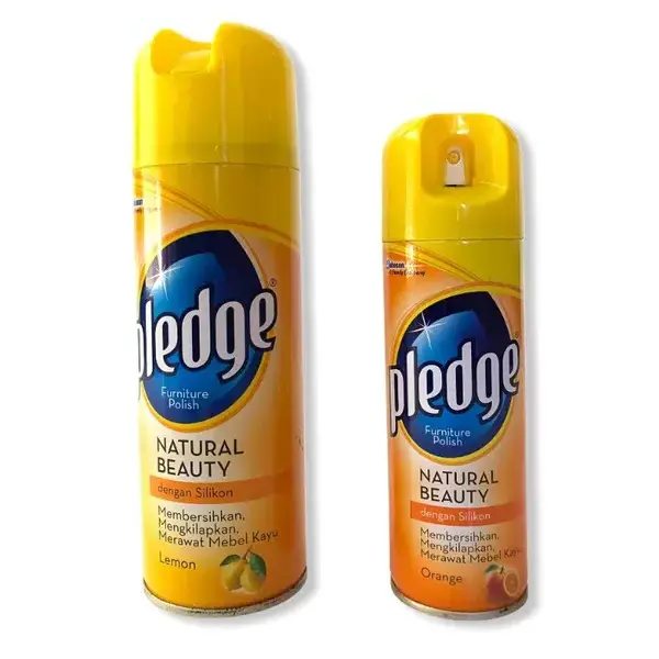 WHOLESALE Wax & Polishes Pledge Spray Polish 350ml Bottle Lemon Household Cleaning Indonesia Products. LOW PRICE