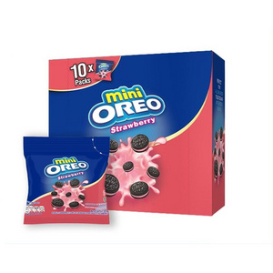 WHOLESALE Biscuit And Cookies Mondelez Oreo Mini Chocolate 20,4g Sweet Crispy Cracker Indonesia Products. CHEAP