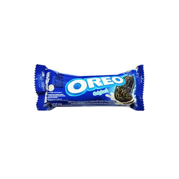 WHOLESALE Mondelez Direct Supplier Biscuit And Cookies Oreo Vanilla Chocolate 64,4g Sweet Crispy Indonesia products. BEST SALE