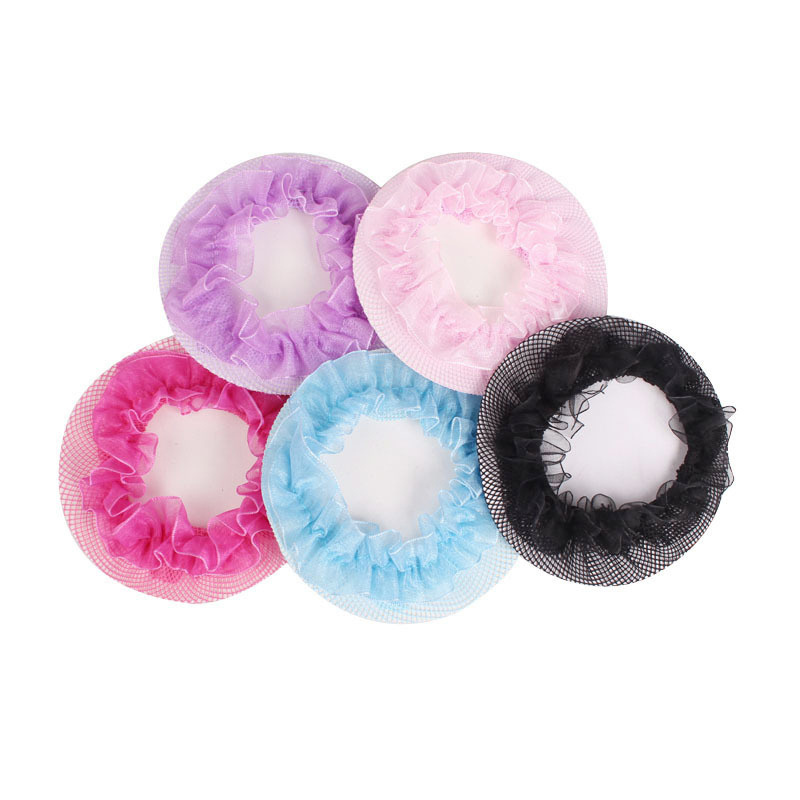 HZO-23004 Wholesale Girls Women Crotchet Hair Net Hair Accessories Ballet Dance Skating Snoods Hairnet Bun Cover