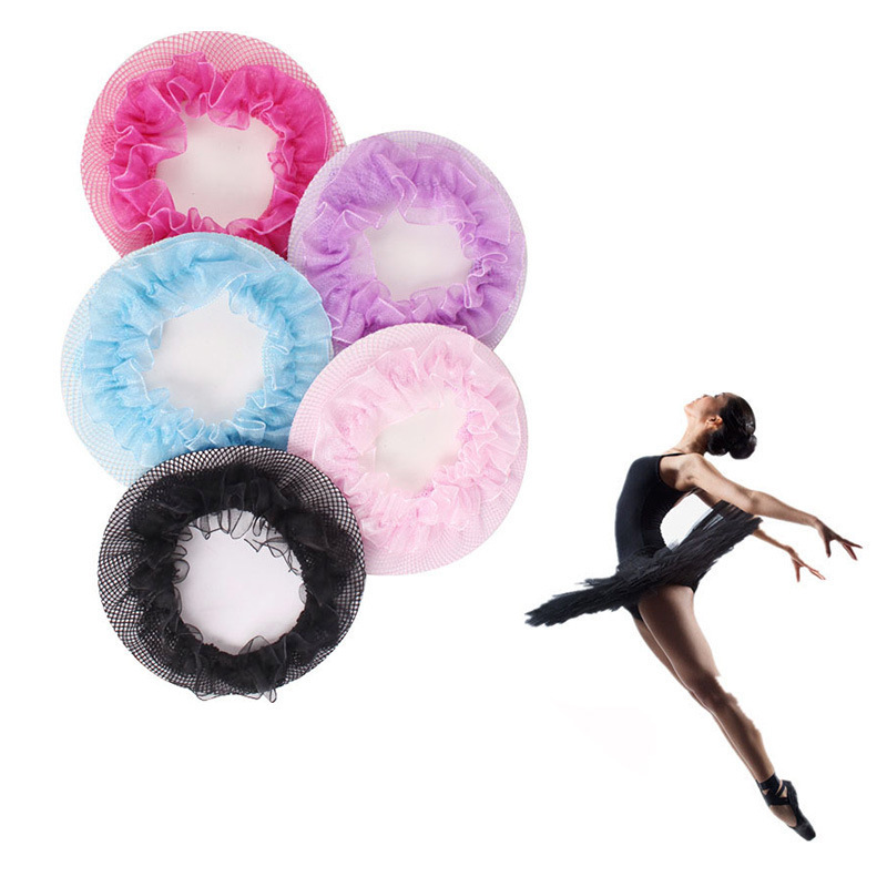 HZO-23004 Wholesale Girls Women Crotchet Hair Net Hair Accessories Ballet Dance Skating Snoods Hairnet Bun Cover