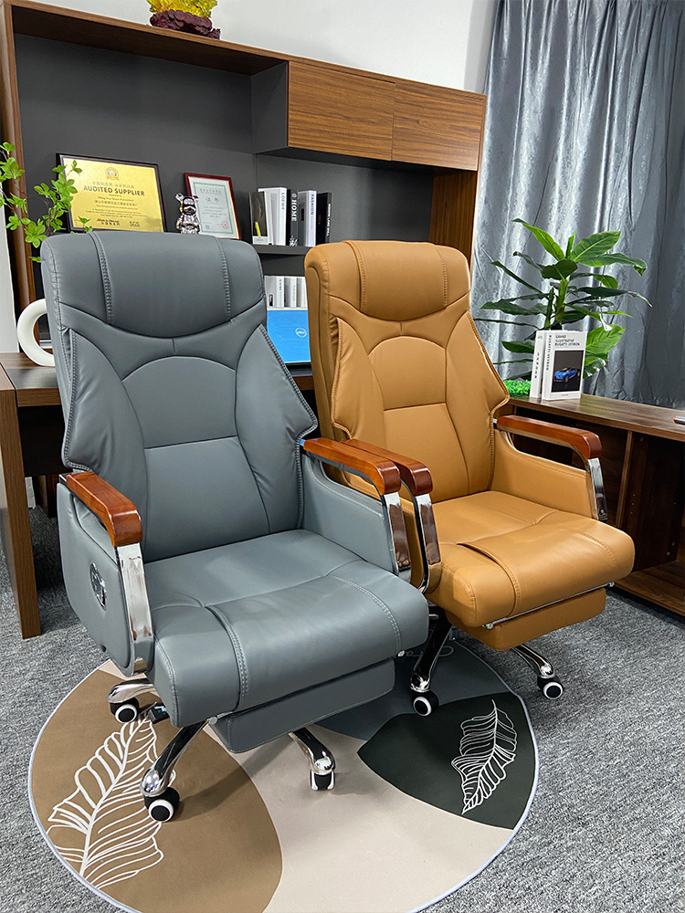 Brand New Modern High Back Revolving Manager Boss Chair Ergonomic Modern Office Lounge Chair